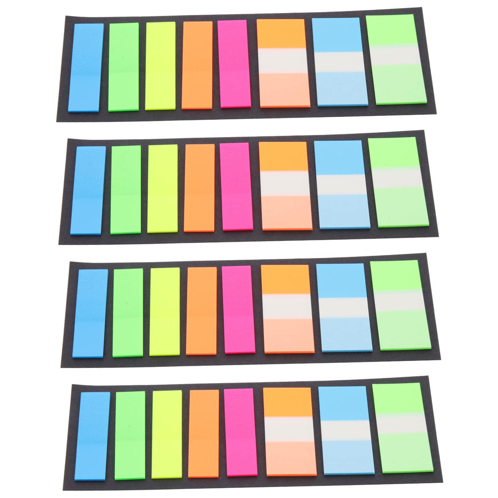 STOBOK 5stücke Bunte Haftnotizen Selbstklebende Index-tabs Für Lesen Studieren Und Organisieren Transparente Pet-seitenmarker Für Schule Und Büro Wiederverwendbar Und Praktisch