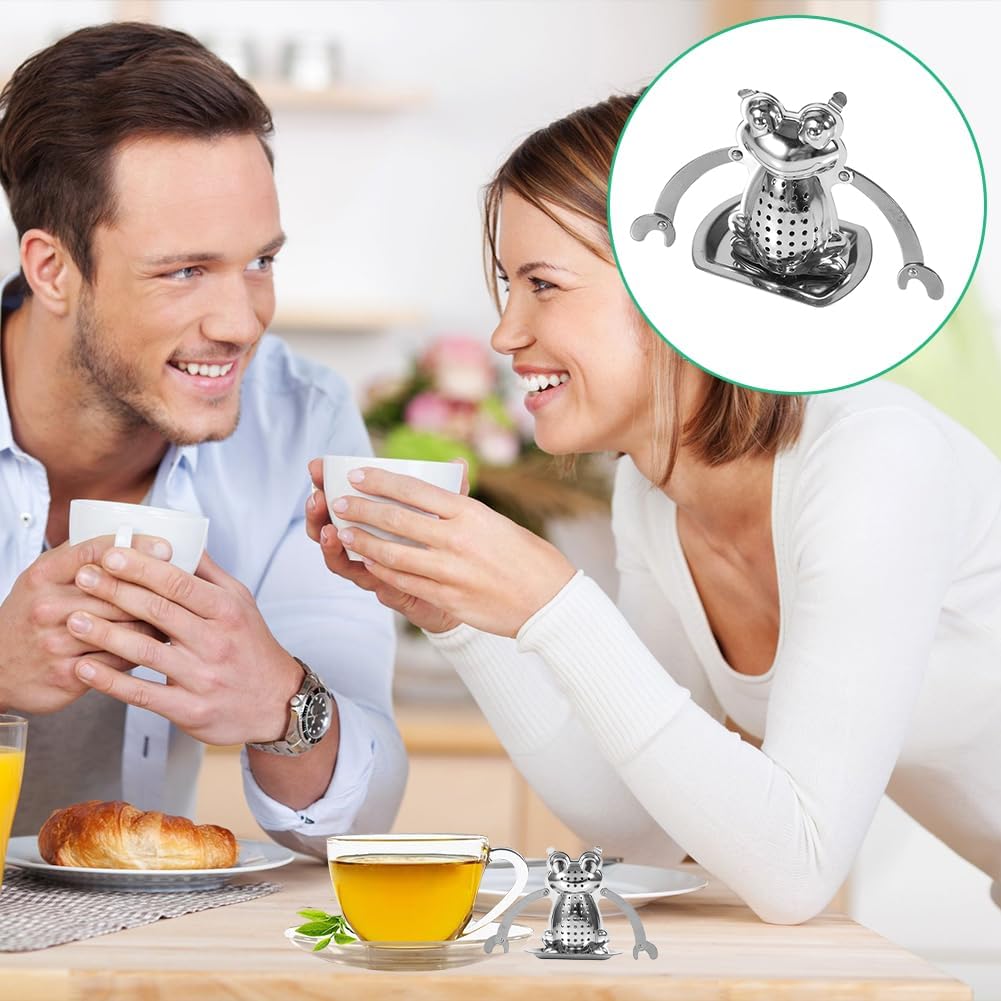 Joyzan Stainless Steel Tea Infuser, Loose Tea Leaf Mesh Strainer Steeper
