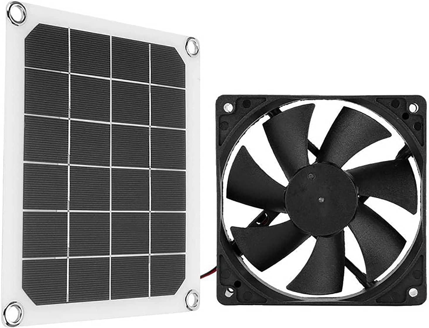 Solar Powered Fan,Waterproof Portable Exhaust Fan for Rvs