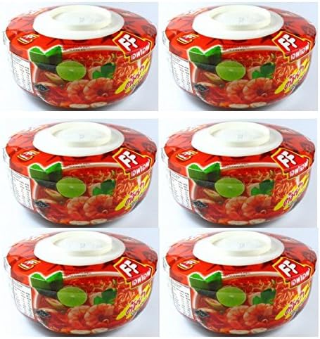 Instant Noodle Bowl 2.30 Ounces 6-Pack (Tom-Yum Flavor)