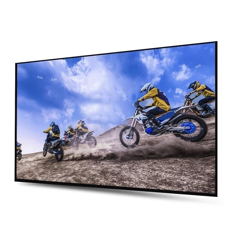 Pantalla de proyector gruesa antiluz que mejora el contraste y es plegable