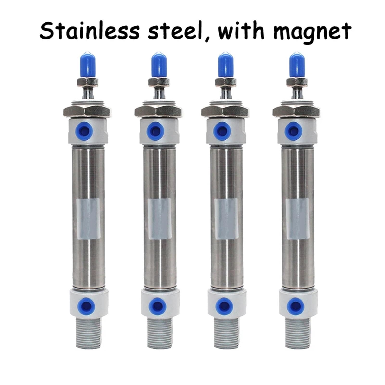 Edelstahl magnetischer Doppelwirk Kompakt Pneumatikzylinder | MA Serie,0,7MPa,16-40mm Bohrung,mehrere Hublängen,Pneumatikteil(400mm Stroke,25mm Bore)