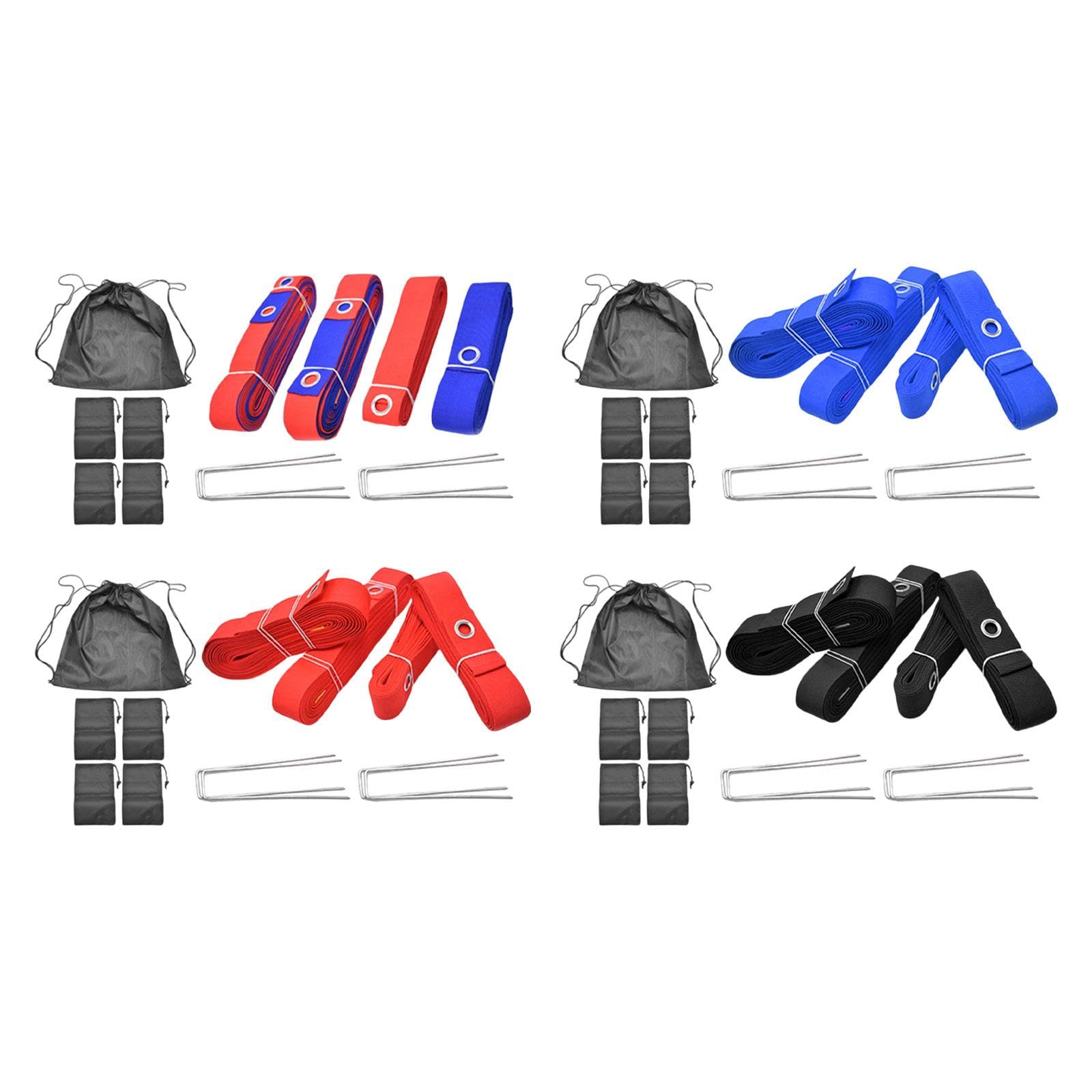 Beach Volleyball Lines for Sand Borderline Field for Activities Beach Sports red Blue| Sports Equipment | Outdoor Sports Gear | Exercise Gear-image-41