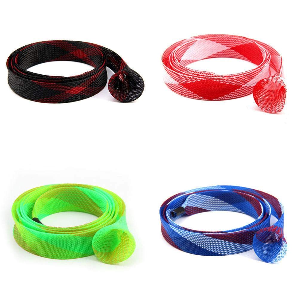 Zhuotop Fishing Rod Cover Protection Net Expandable Telescopic Fishing