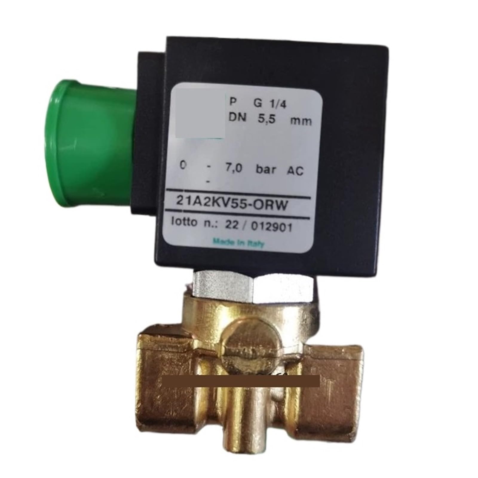 Électrovanne 21A2KV55-ORW AC22v évite les fuites de fluide sur circuit