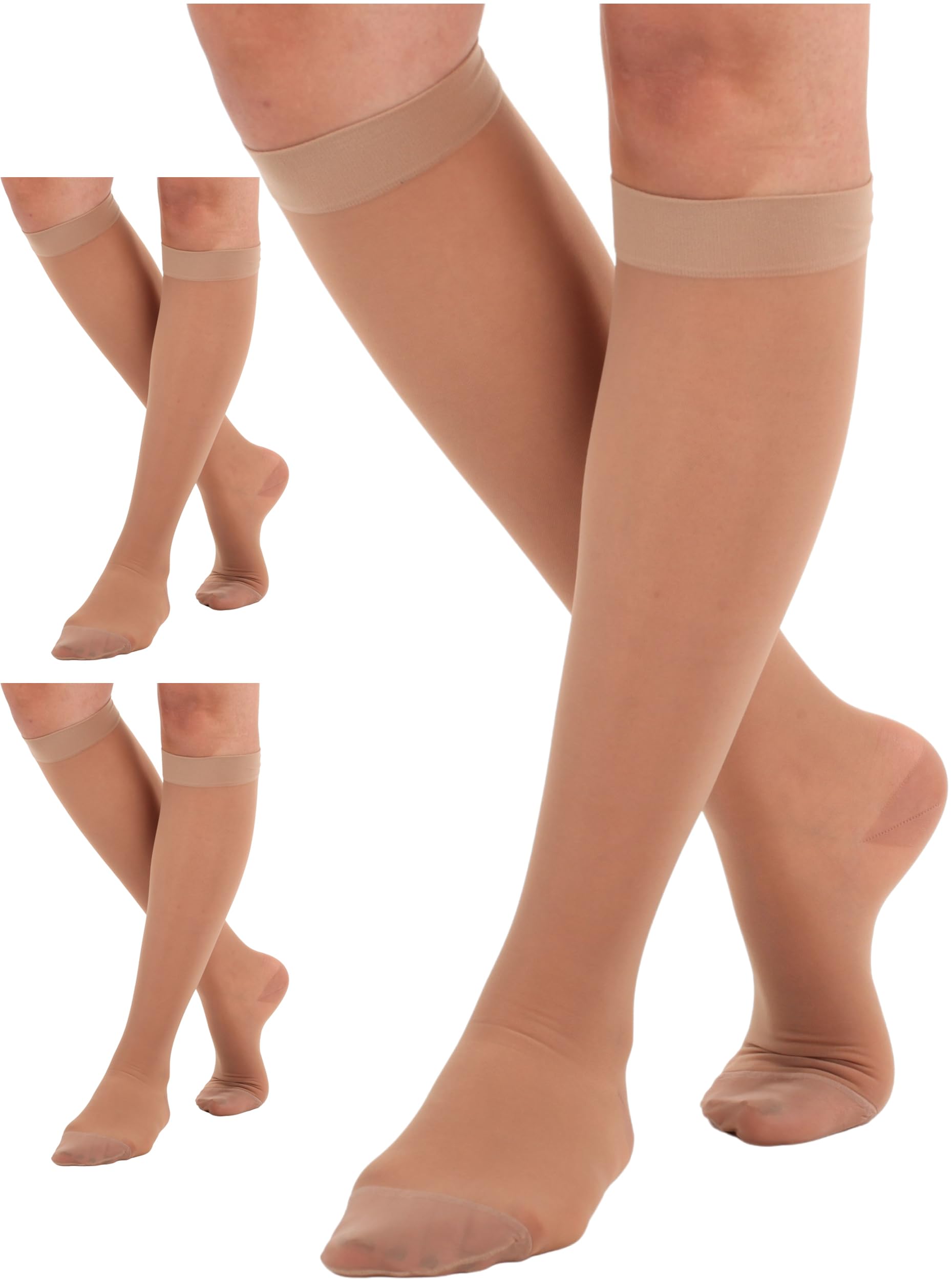 ABSOLUTE SUPPORT Sheer Compression Socks