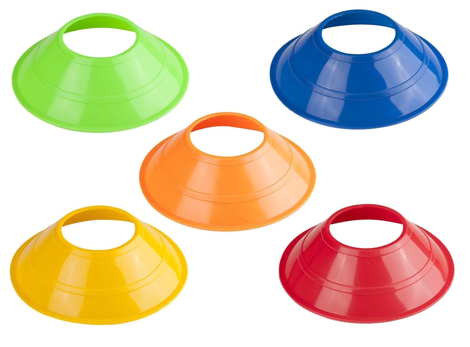 Cone Marker, Cone Marker Set, Saucer Cones, Space Marker - for Training of Football, Agility Training Equipment (Pack of 20)-image-49