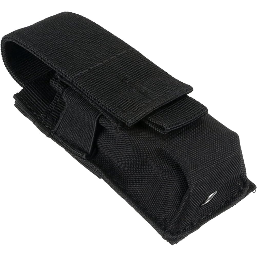 Fituenly Flashlight Holster, Waterproof Molle Pouch 600d Nylon Torch Cover Case for Outdoor Camping Hiking
