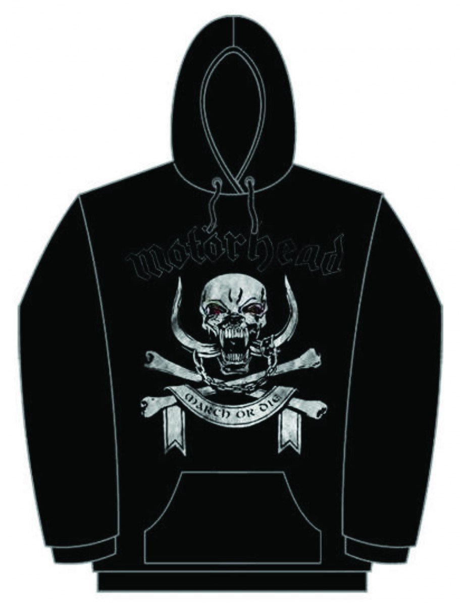 Felpa # M Black Unisex # March Or Die-image