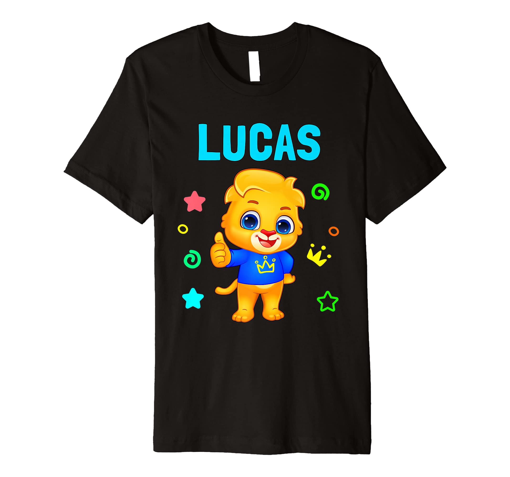 Lucas the Lion Official RV Kids / RV AppStudios Premium T-Shirt