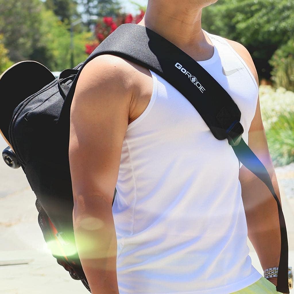 GoRide Sling Single Strap Electric Longboard Skateboard Backpack Bag Carrier with Laptop Holder