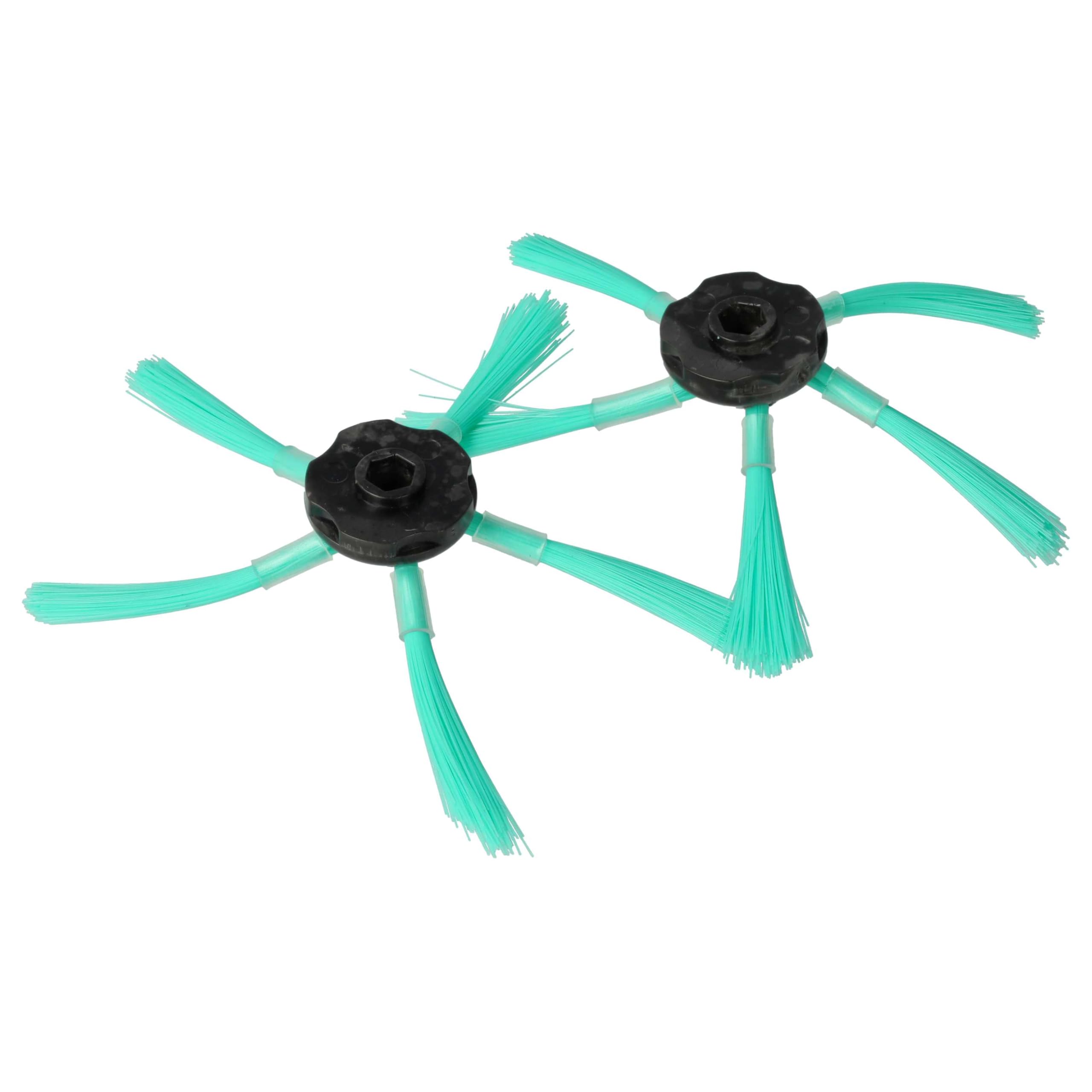 vhbw 10x Seitenbürste kompatibel mit Vorwerk Kobold VR300