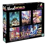 Buffalo Games 4-in-1 Vivid World Jigsaw Puzzle Multipack