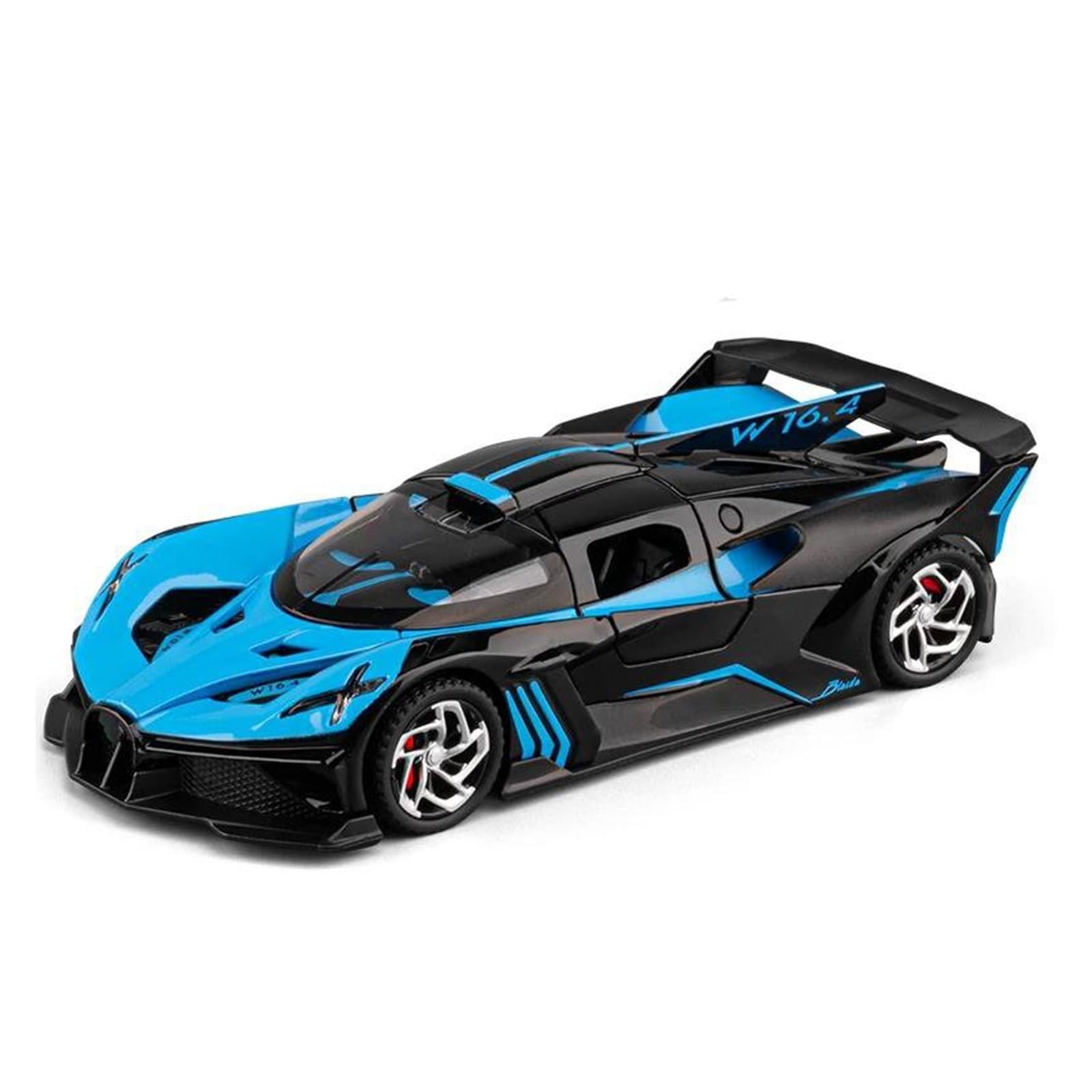 Mocalux Blue Scale Die-Cast Model Car For Bugatti For Bolide Diecast Model Car
