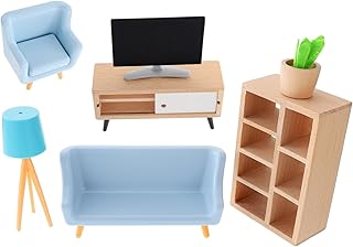 FOYTOKI 1 Conjunto De Casa De Boneca Modelo Miniforce Brinquedos Móveis Em Miniatura Casa Em Miniatura Enfeites De Quarto Em Miniatura Acessórios Para Casa De Brinquedo Mini Modelo De