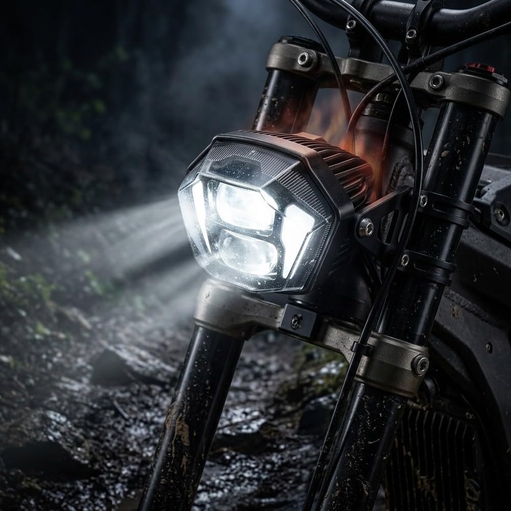 Ampoule LED pour avant pour moto Électrique Double Mode Ampoule