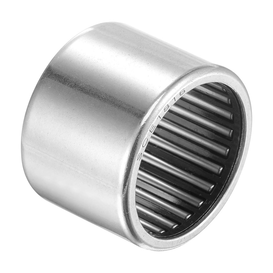 uxcell SCE1816 Needle Roller Bearings 1-1/8-inch Bore 1-3/8-inch OD 1-inch Width Chrome Steel Open End