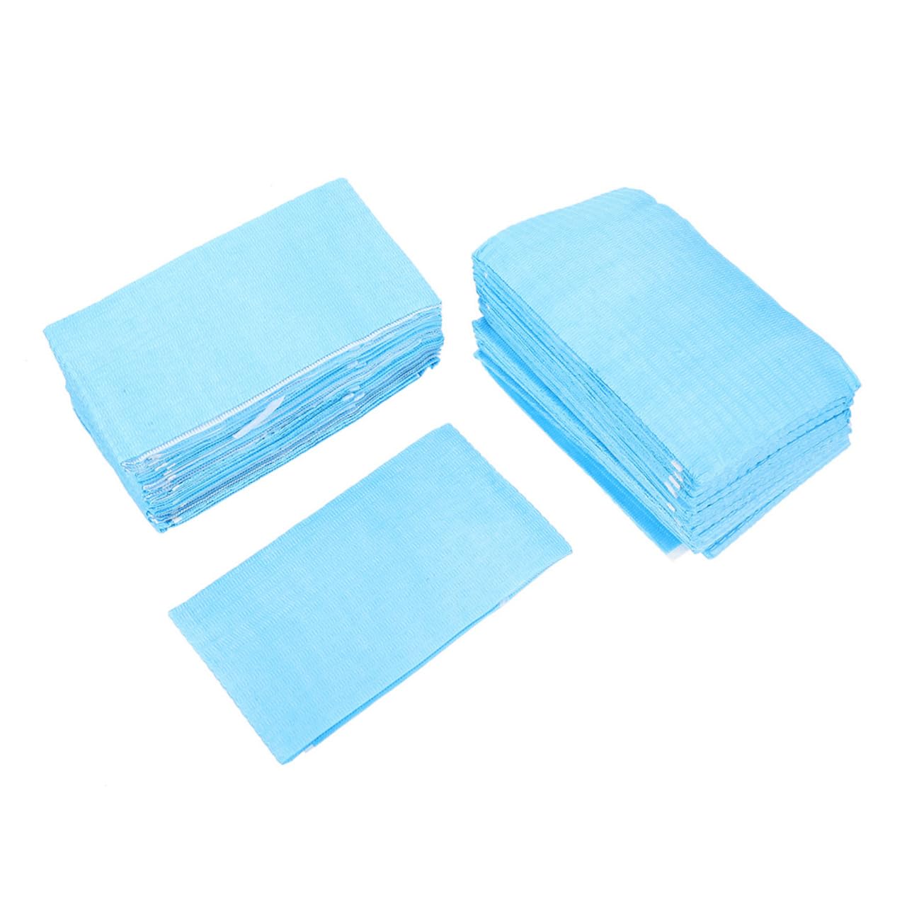 NAMOARLY 60pcs Patient Bibs Oral Inspection Bibs Tear-Resistant Lightweight Easy to Use for Hospital Beauty Salon