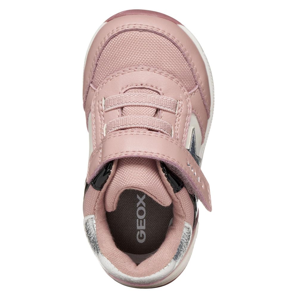 Geox B Rishon Girl, First Walker Shoe Bebé-Niñas
