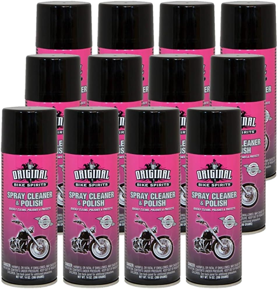 Original Bike Spirits Spray Cleaner and Polish 14 Ounce (Case of 12) 1039615