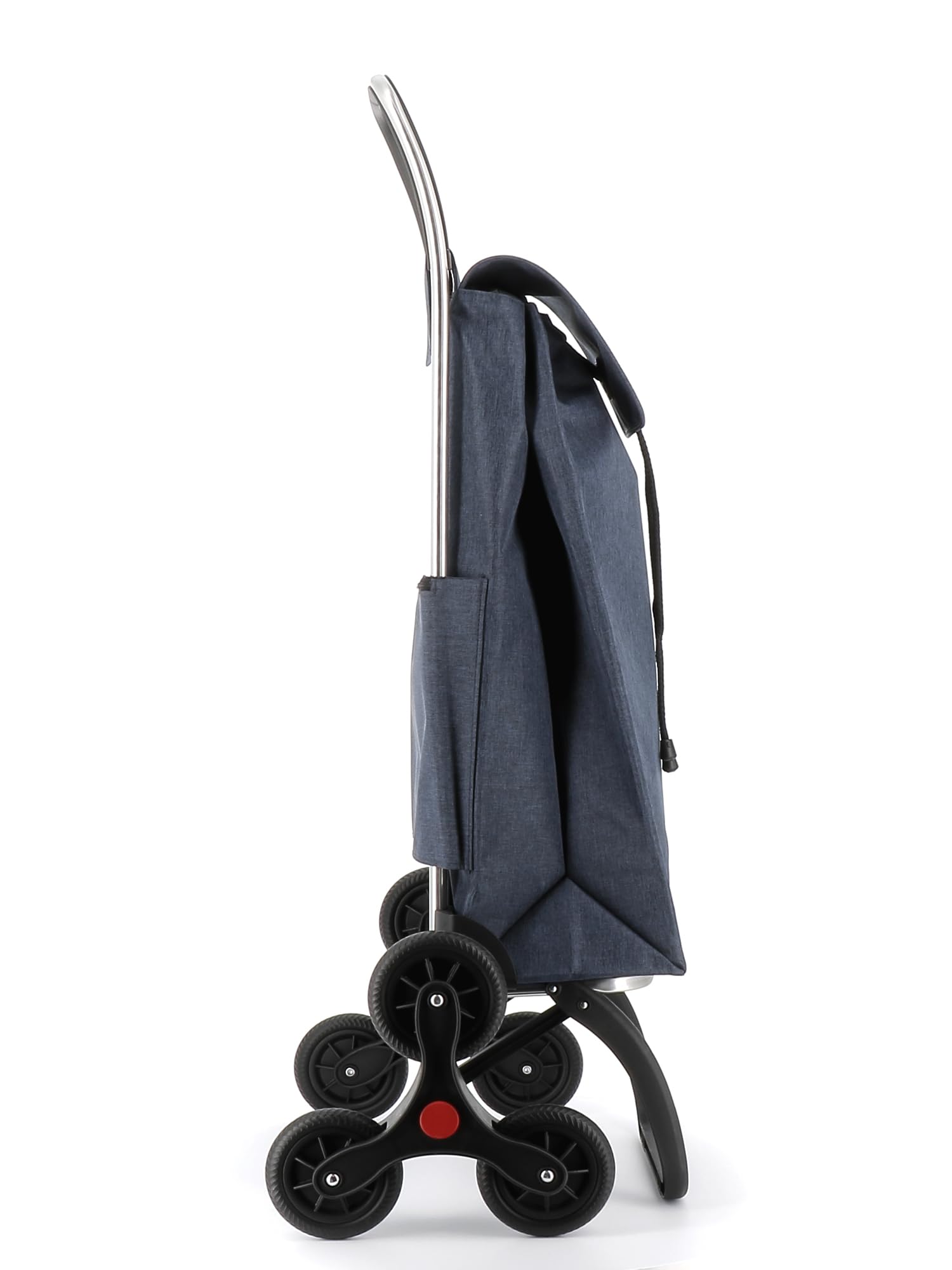 Carrello Portaspesa Rolser Imax Tweed 6 ruote Montascale - Marino
