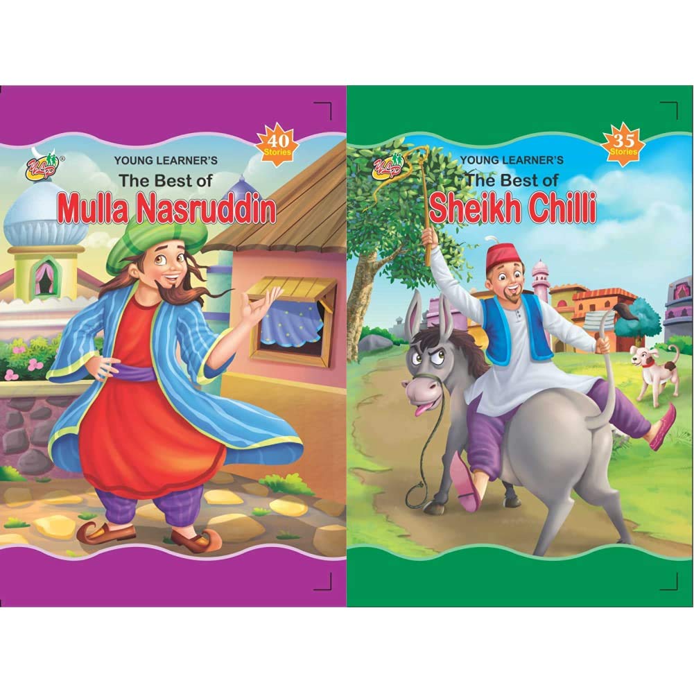 The Best of Mulla Nasruddin + The Best of Sheikh Chilli (Set of 2 Books)