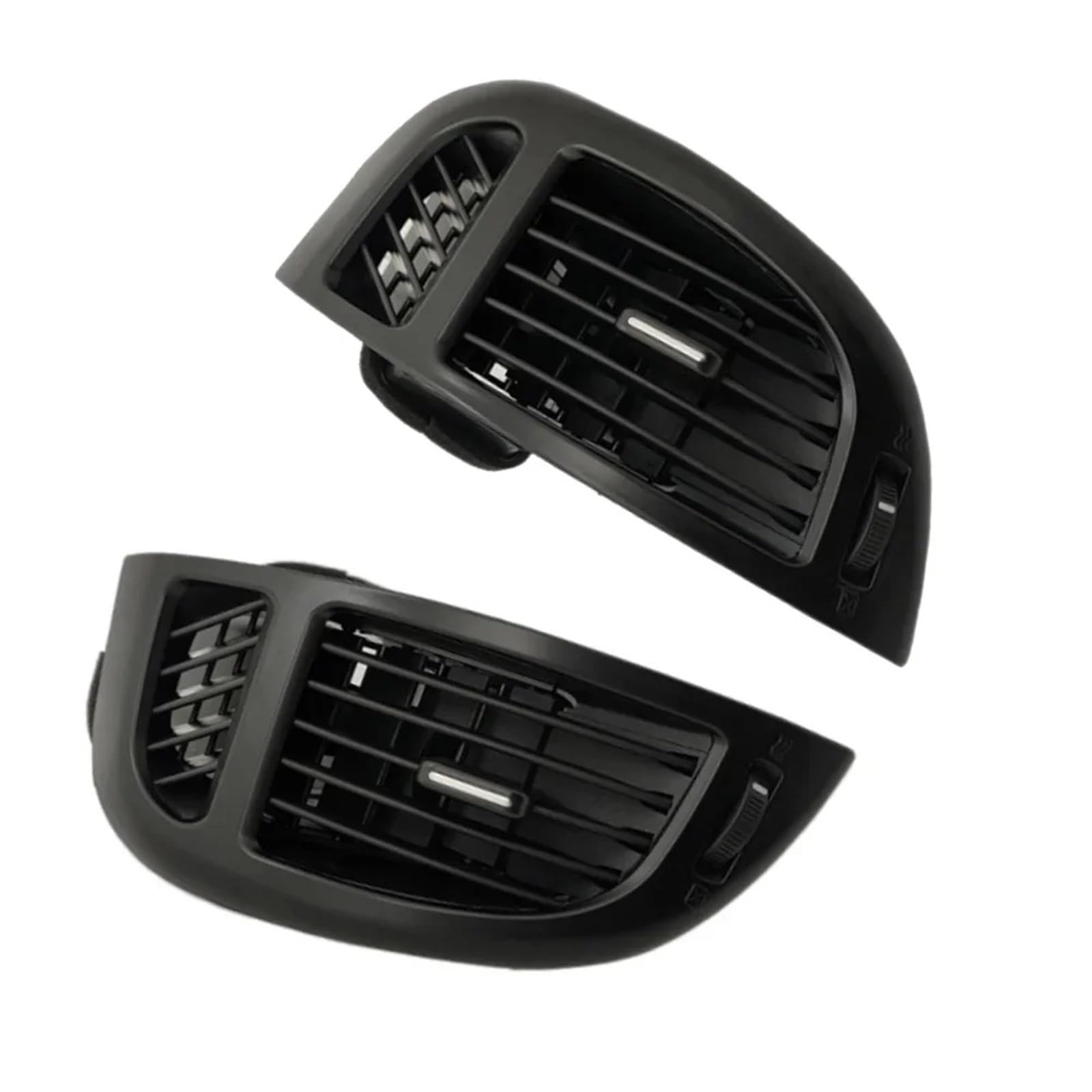 Zhuyrt Black 2X Car Outer Sides Dashboard Ac Conditioning Vent Grille Outlet/Fit For Forte For Cerato 2008-2013 974801M100,974901M100