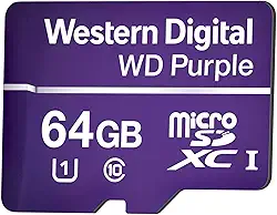 Cartao Micro SD Purple Intelbras de 64GB para Sistemas de Seguranca Eletronica Intelbras, Cartões SD, Roxa, Único