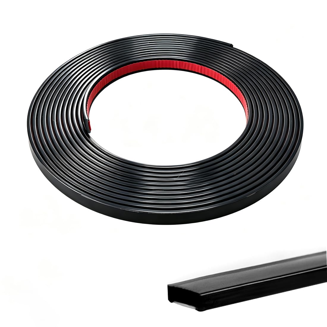 Moulure pour les bords de carreaux de cuisine et dosserets de salle de bain en ruban blanc