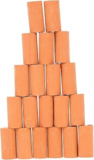 CIYODO 20 Pçs Conjunto De Vidro De Tijolo Simulado Artesanato A Granel DIY Tijolos De Casa De Bonecas Telhas Mini Tijolos Para Artesanato Micro Decoração De Paisagem Modelos De Tijolos