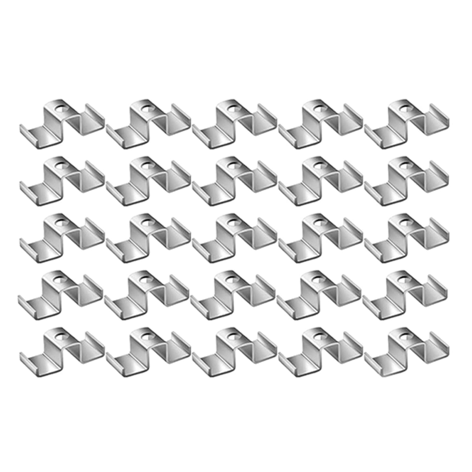 Shyyoulqe Multicolor Multipurpose Galvanized Metal Grille Fixture Durability Rustproofed Fastener For Construction And Projects Multipurpose Grille Fastener