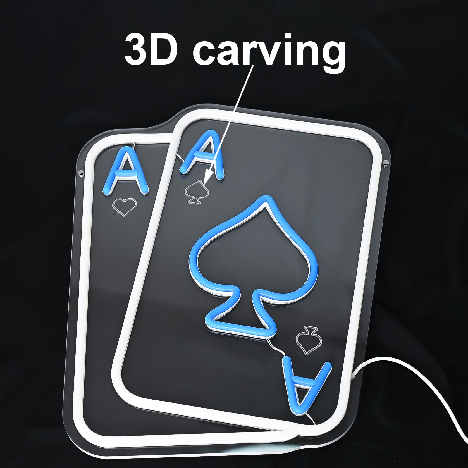 LED Neon Sign Poker - The Neon Company