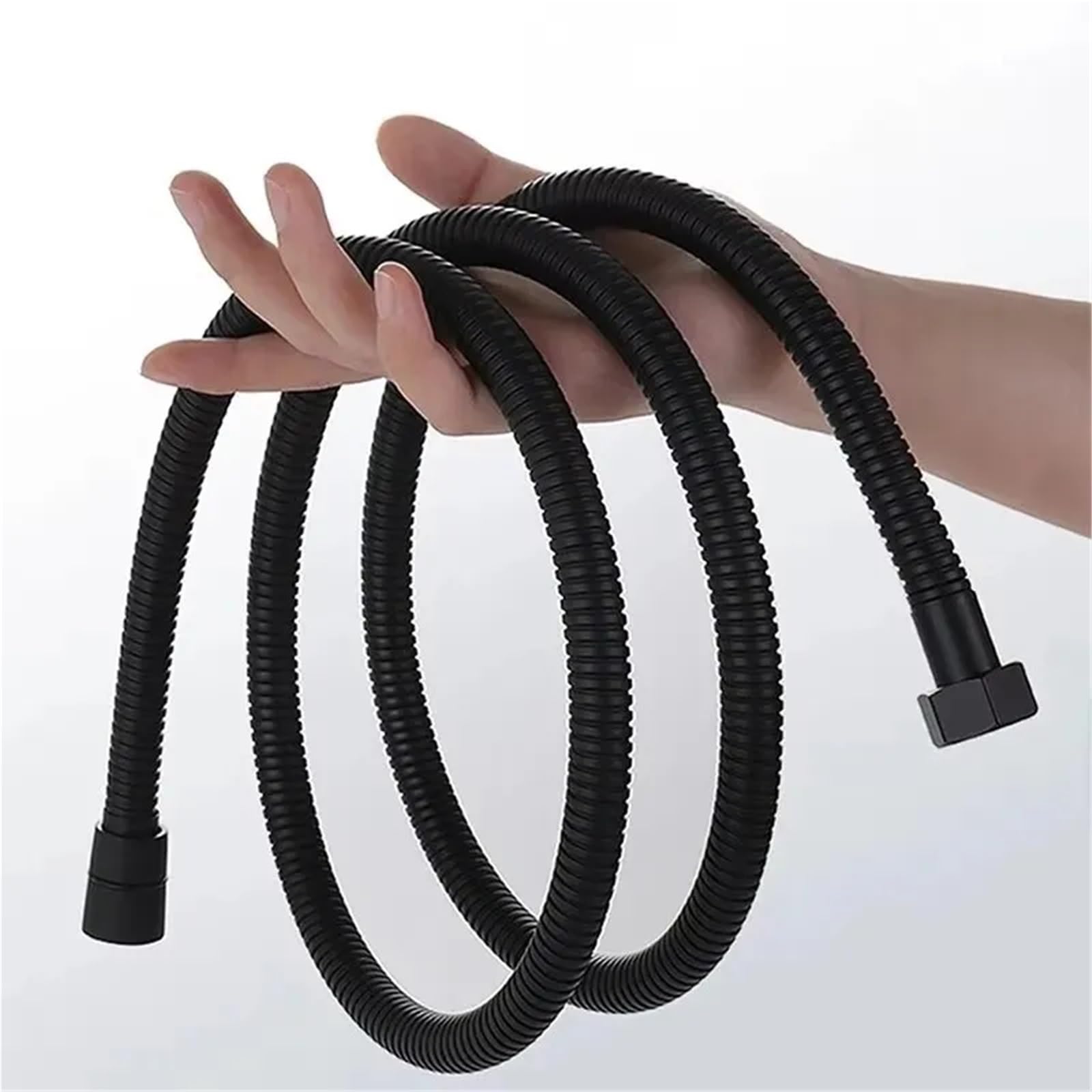 Manguera de ducha de repuesto, Manguera de ducha Flexible de PVC, varios tamaños, Multicolor, extensión de agua for baño, tubo de plomería, tubo de tracción(Sliver,3Meters)