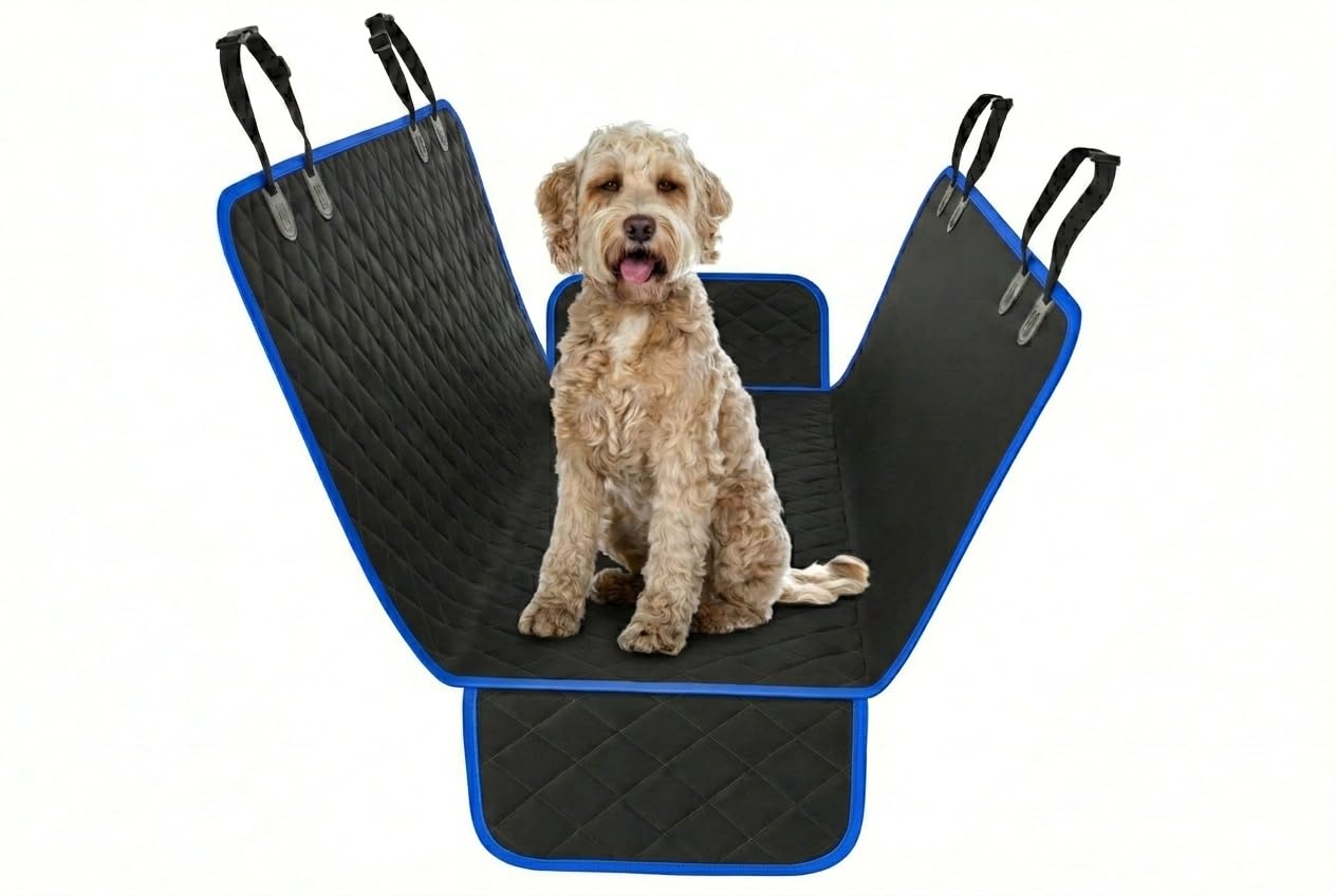 Active Pets Blue Standard Dog Car Hammock