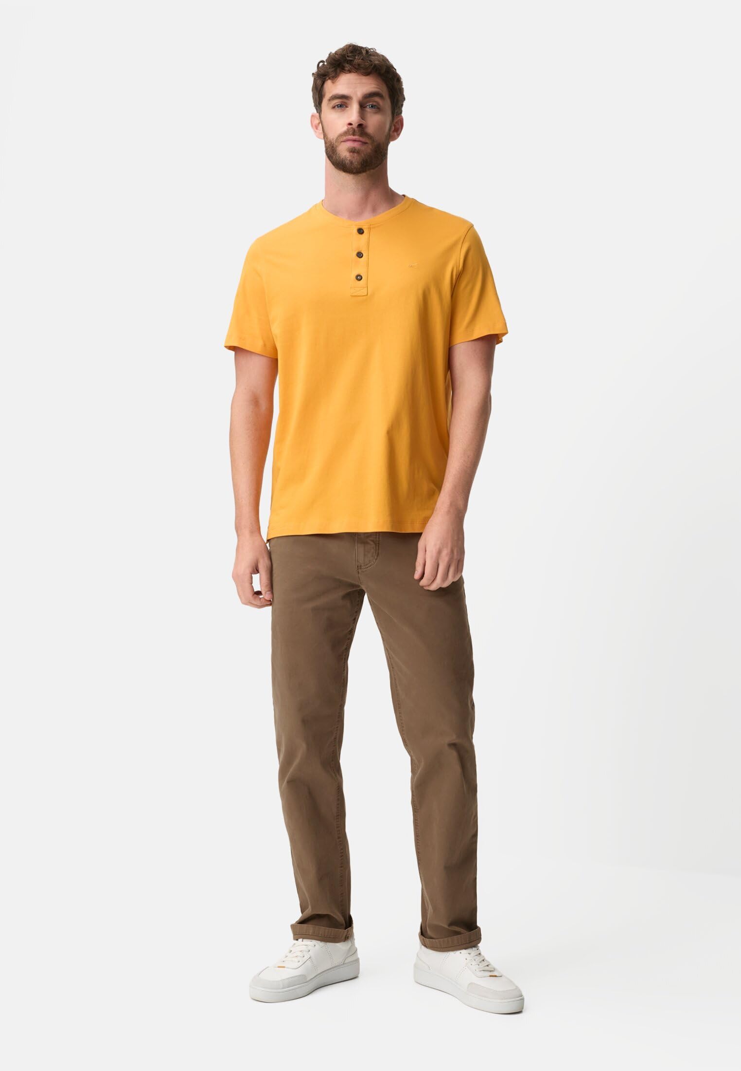 camel active Herren Relaxed Fit 5-Pocket Hose