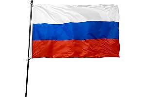 DANF Russia Flag 3x5 Ft Thick Polyester