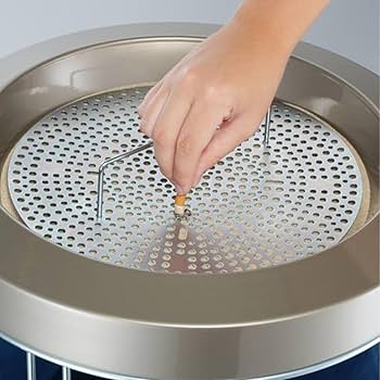 Amazon.co.jp: WESCO (ウェスコ) スモーキングゴミ箱 メタリック