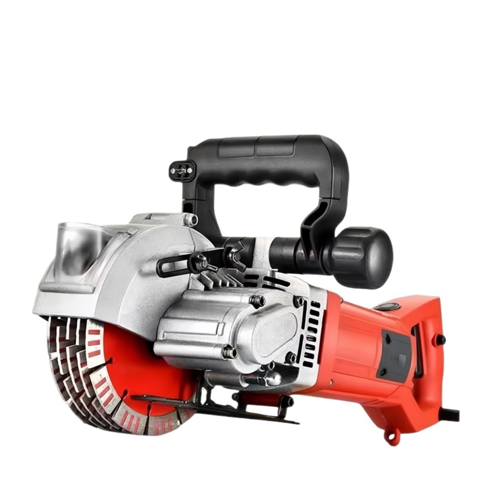 133 Multifunction Wall Groove Cutting Machine Concrete Steel Bar Cement Floor Foam Brick Slotting Powerful Grooving