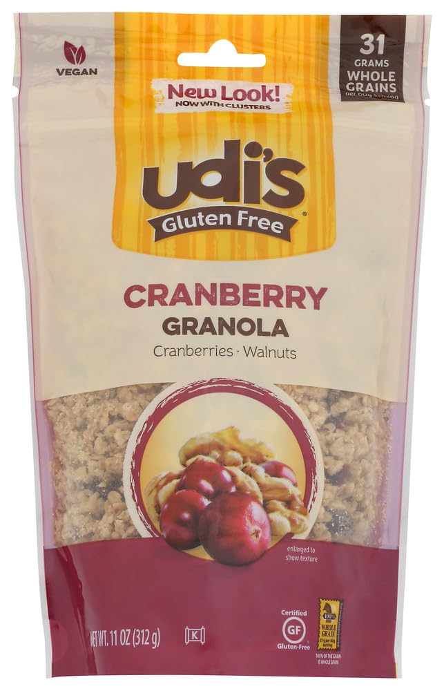 Udi's Cranberry Granola, GF (6x12 Oz)