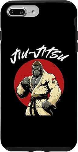 Funda brasileña para iPhone 7 Plus8 Plus Jiu Jitsu Grappling Gorilla