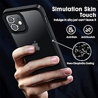 Vista 6 de X-level Funda compatible con iPhone 11 a prueba de golpes [protección contra caídas de grado militar] esmerilado, translúcido, anticaídas, parte