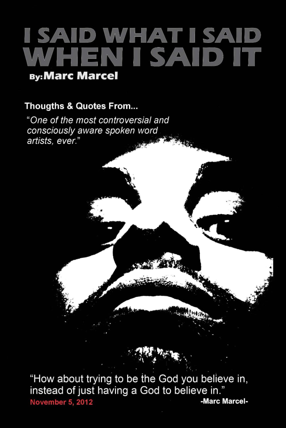 I Said What I Said When I Said It: Quotes and thoughts from one of today's most controversial spoken word artists