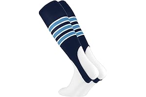 TCK Unisex Baseball Stirrups 3 Stripe Sports Socks