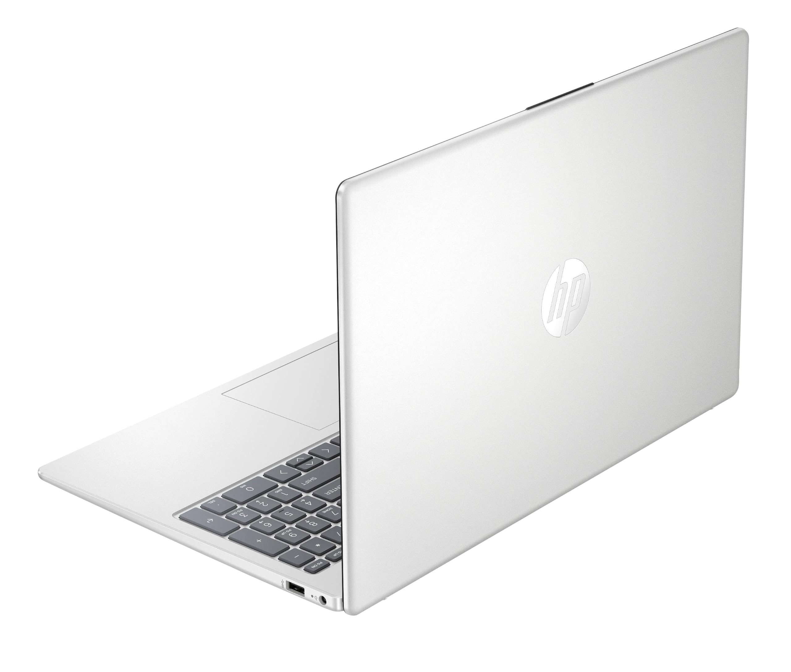 HP Laptop 15-fd1000slx, Notebook, Intel Core 7 150U, 16 GB RAM, 512 GB, Grafica integrata, Display 15,6" FHD Antiriflesso 250 nits, Laptop, Windows 11, Portatile, Argento