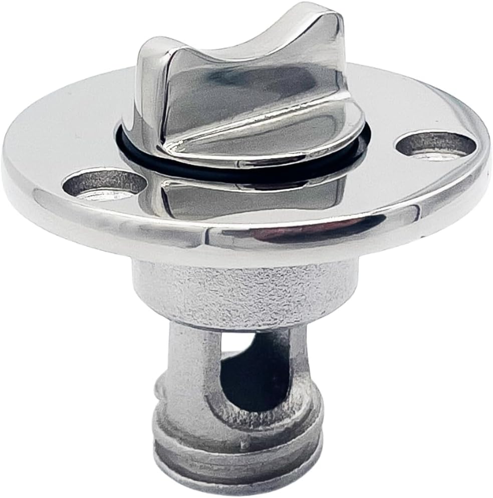 MARINE CITY Drain Plug Fits 1 Inch Hole Thread for 3/4 Inches Waterproof for Marines – Boats – Yachts – Kayaks – Ships (Pack of 1)