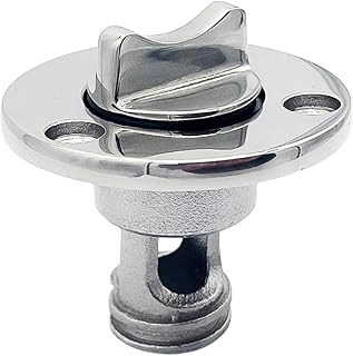MARINE CITY Drain Plug Fits 1 Inch Hole Thread for 3/4 Inches Waterproof for Marines – Boats – Yachts – Kayaks – Ships (Pack of 1)