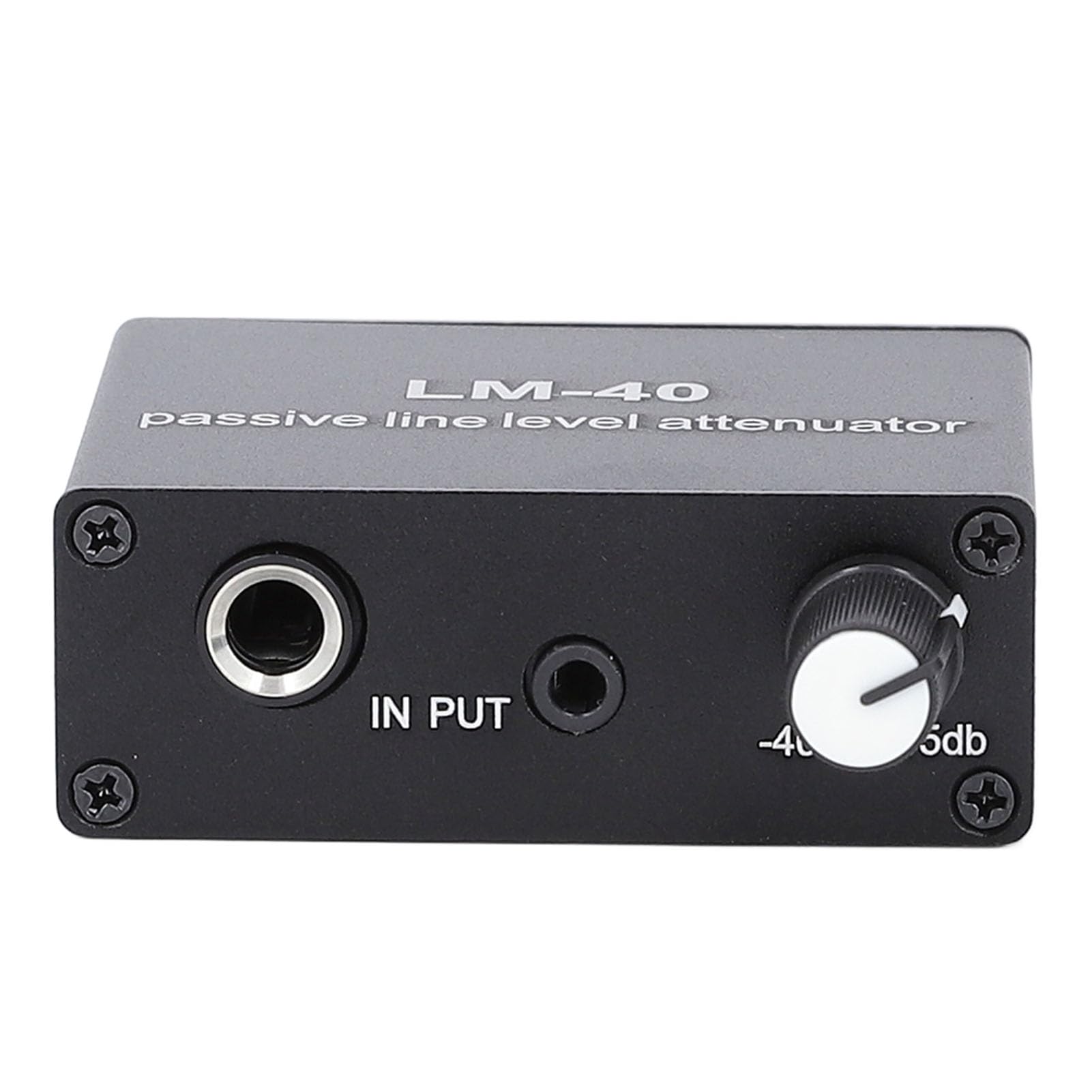 Generic Atténuateur Passif Sonore Réglable -40 DB à 15 DB, Contrôle du Volume pour Studio D'enregistrement de Musique, Alliage D'aluminium
