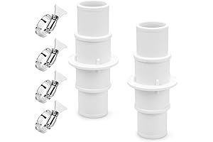 Pool Hose Adapter Connector Coupling - 1-1/2" & 1-1/4"