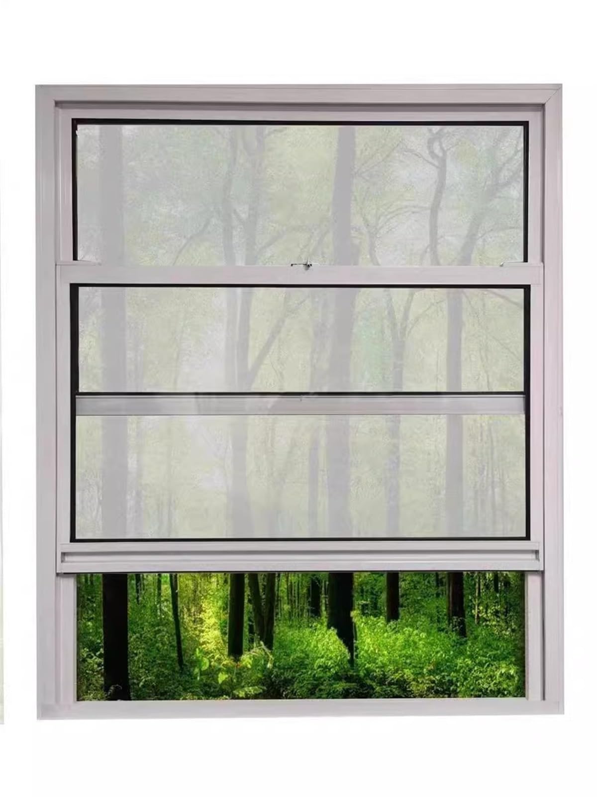 Schiebefenster Kippfenster, Mobiles Heimfenster, Isoliertes Kippfenster Mit Aluminiumrahmen, Horizontales Schiebefenster Mit Gehärtetem Glas Für Restaurant-Badezimmer(75X90CM)