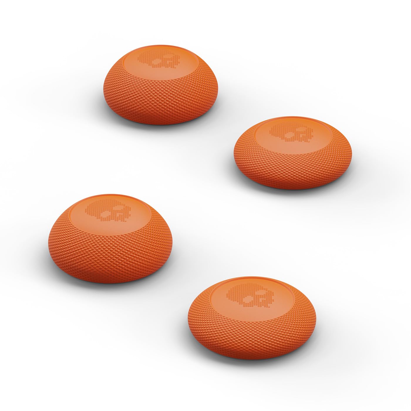 Skull & Co. Convex Thumb Grips Set: Skin, CQC Joystick Cap Analog Stick Cap for Nintendo Switch Pro Controller & PS5 / PS4 / Slim/Pro Controller- Candy Orange, 2 Pairs (4pcs)-image-15